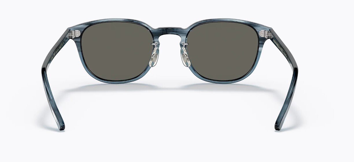 Pre-owned Oliver Peoples 0ov5219sm Fairmont Sun-f 1730r5 Black/carbon Grey Sunglasses In Gray