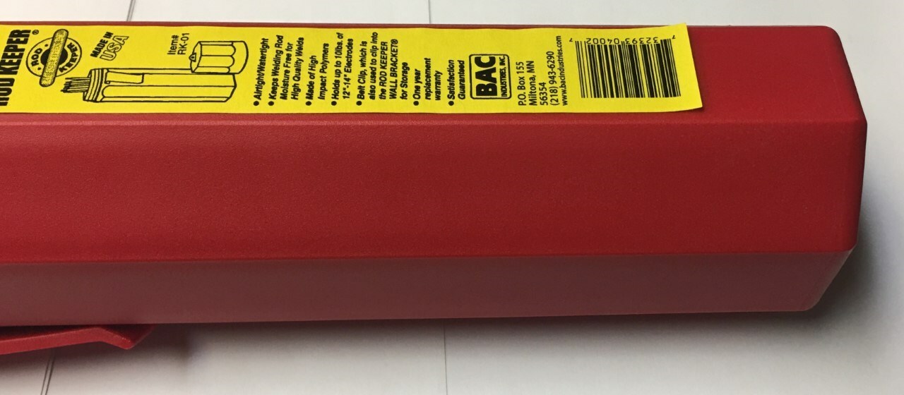 USA Rod Keeper Heavy Duty Welding Waterproof Rod Holder RK-01