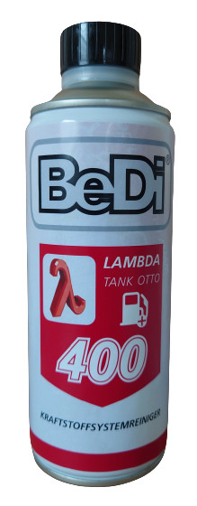 Bedi-Lambda Kraftstoffzusatz Tank Benzin Otto 400ml Zum Preis Von Vormals 250ml