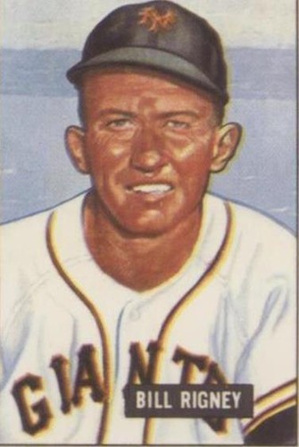 1986 C.C.C. 1951 Bowman Reprints - Bill Rigney #125