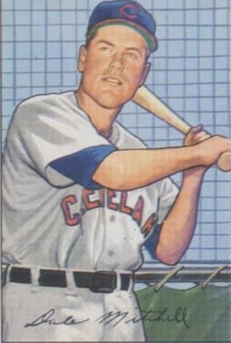 1987 C.C.C. 1952 Bowman Reprints - Dale Mitchell #239