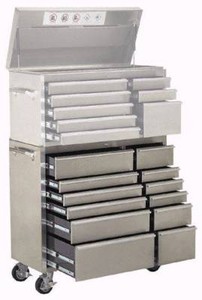 U S General New Stainless Steel Tool Box Tool Storage Benches