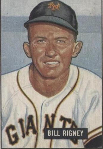 1951 Bowman - Bill Rigney #125