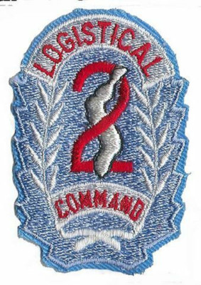 2ND LOGISTICAL COMMAND UNIT PATCH (REPRODUCTION) 