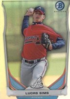2014 Bowman - Lucas Sims #BM-AB1