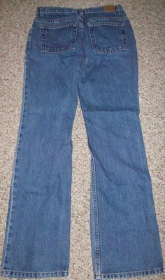 Old Navy Straight Leg Classic Natural Rise Blue Denim Jeans Girls Size 14 cLOSeT