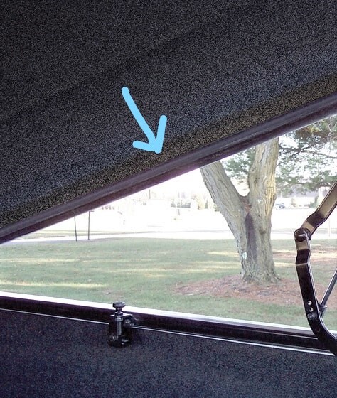 LEER 800 / 700 / 550 series tonneau cover 23 ft Interior perimeter seal # 77008