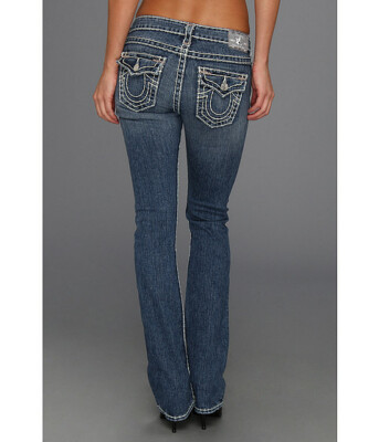 NEW $319 True Religion Jeans Becky Super T Seal Label