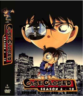 DVD Anime Japanese Detective Conan Case Closed season 6-10 English Subtitle