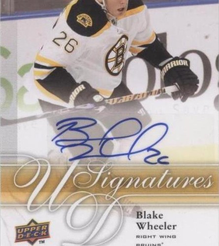 2009-10 Upper Deck - Blake Wheeler #UDS-BW