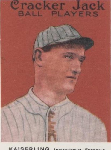1983 Renata Galasso Cracker Jack Reprints - George Kaiserling #157