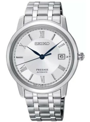 Pre-owned Seiko Presage Sapphire Automatic Men's Watch Srpc05j1