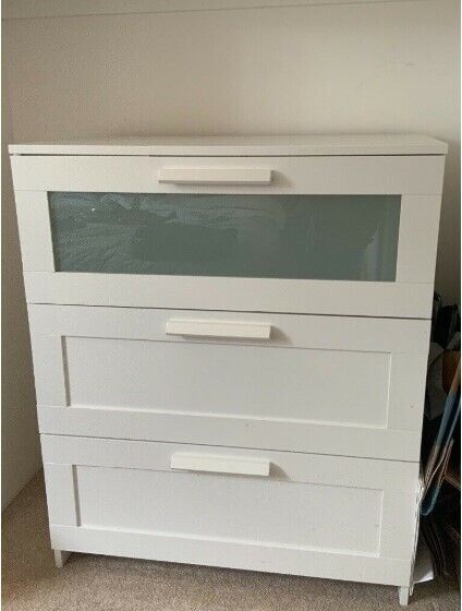 Ikea Brimnes Chest Of 3 Drawers As New In Clapham London