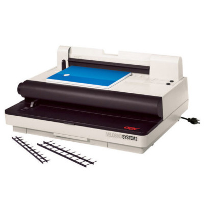 GBC VeloBind System Two Binding Machine Electric Punch and Bind