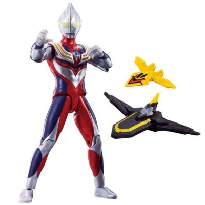 Preale BANDAI Ultraman Tiga Multi Type Guts Wing Set Japan NEW