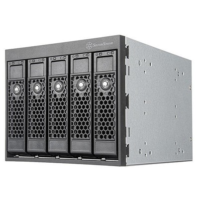 Silverstone FS305-E 5 x 3.5inch SAS/SATA HDD/SSD to 3 x 5.25inch Bay Hotswap