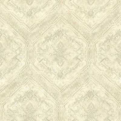 Chesapeake Aztec Green Wallpaper-Double roll