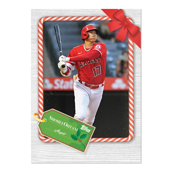 2021 Topps Now MLB HOLIDAY ADVENT CARD #1 SHOHEI OHTANI