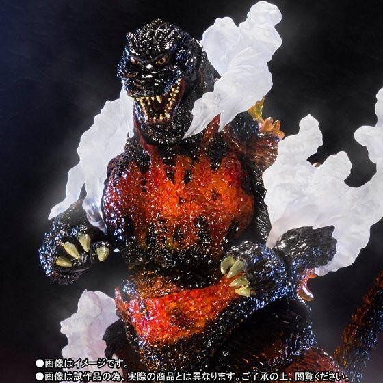 ゴジラ(1995） Ultimate Burning Ver. S.H. MonsterArts Godzilla 1995 Ultimate Burning Version