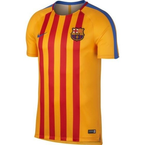 FC Barcelona Nike サッカーシャツ オレンジ 未使用品 ナイキ NIKE タグ付き サッカーウェア FCバルセロナ 12