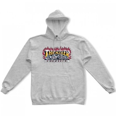 Gray thrasher sweatshirt sale