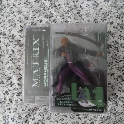NEW MORPHEUS THE MATRIX RELOADED SERIES ONE MCFARLANE TOYS FIGURE 2003! E20