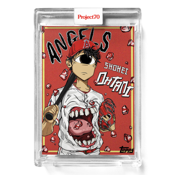 Shohei Ohtani Project70カード 832 Topps Project70® Card 832 - Shohei Ohtani by Distortedd