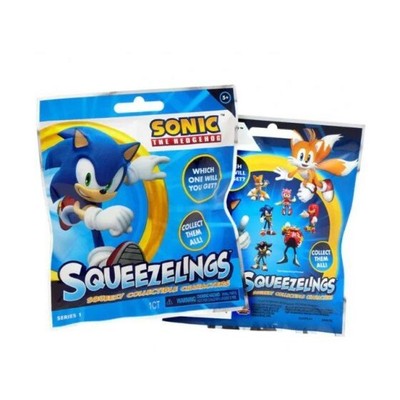 Lot Of 3 Sonic The Hedgehog Squeezelings Series 1  Squeezy Collectibles NEW