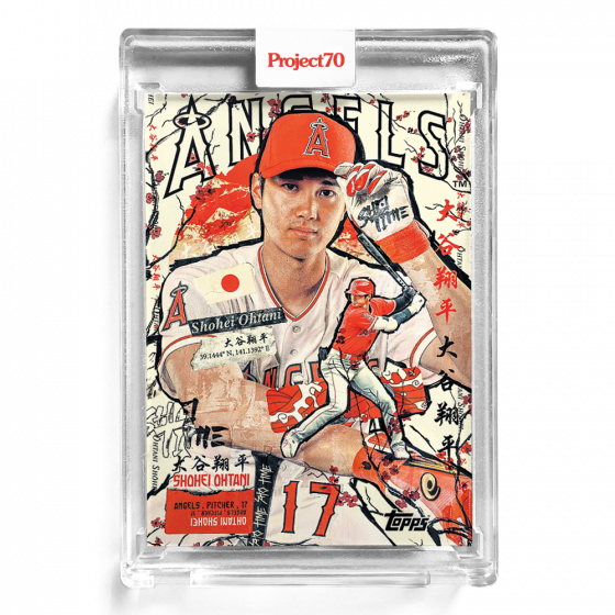 2021 TOPPS PROJECT 70 CARD #19 SHOHEI OHTANI - BY TYSON BECK | eBay