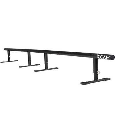Grind Rail - 99'' Long- 3-Step Adjustable Height - Extra Stability Practice Skate
