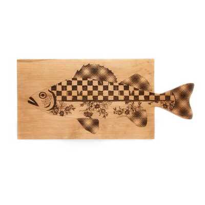 Brand New Mackenzie Childs Fish Serving Board - Medium