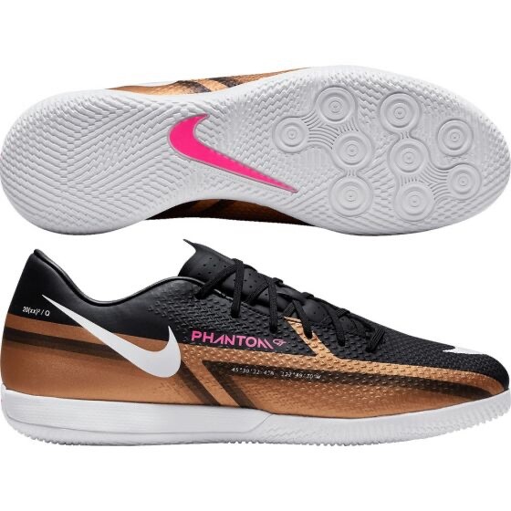 

Nike Phantom GT2 Academy IC Generation Pack Black Copper Pink DR5963-810 Mens 10, Черный, Nike Phantom GT2 Academy