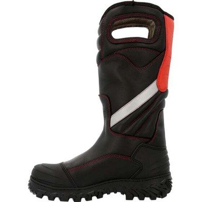 Pre-owned Rocky Code Red Structure Nfpa Rated Composite Toe Fire Boot