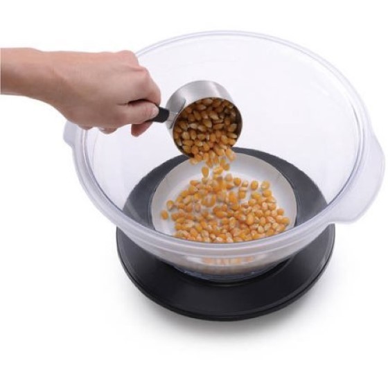 Power Pop Microwave Popcorn Popper 12cups Fresh Air Popped Quick As 2-1/2 Minute