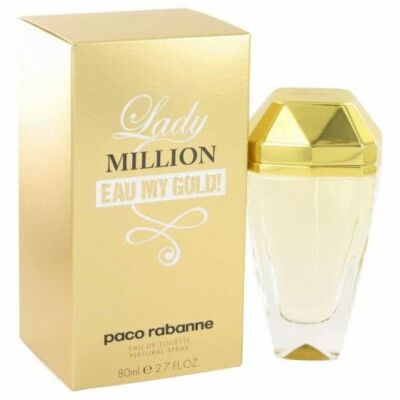Paco Rabanne Lady Million Eau My Gold 2.7 oz Eau De Toilette 80 ml Spray Women