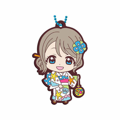 Брелок-подвеска на каучуковом ремешке Love Live Summer Festival Swing ~ Ты Ватанабэ @29377