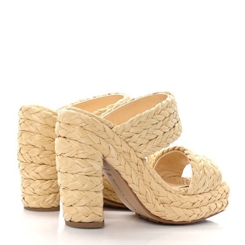 Pre-owned Bottega Veneta Canalazzo Sandal Trinity Weave Cane Sugar Size 40 Nwb In Beige