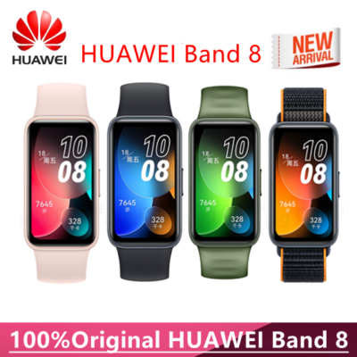 New Original HUAWEI Band 8 Smart Band Blood Oxygen Heart Rate Smartband  Sports