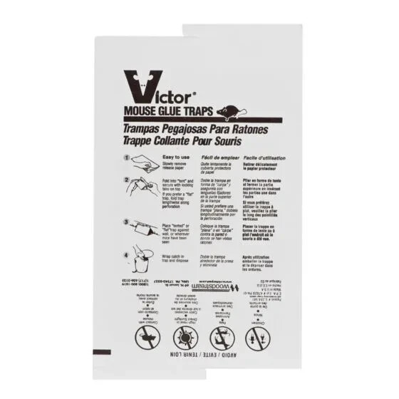 Victor M320 Mouse Glue Traps ( 72 Pack ) Victor Glue Boards Traps Mice & Insects