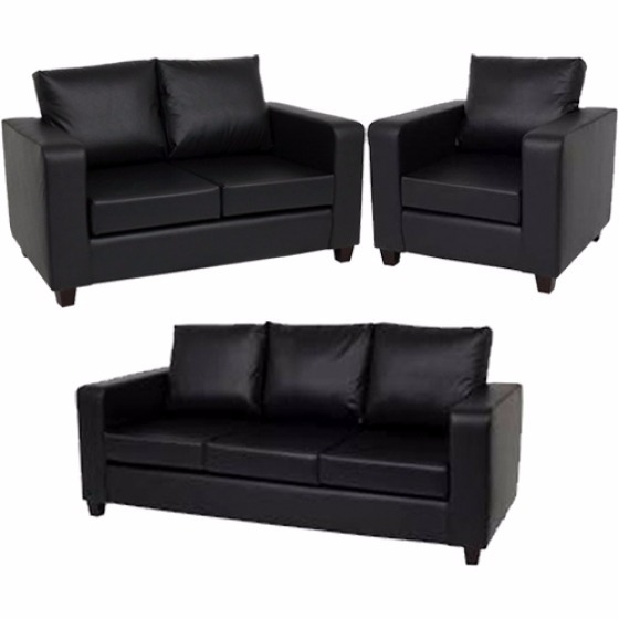 **100 GUARANTEED PRICE!*BRAND NEW Leather Bonded & Pu Leather Sofa Set