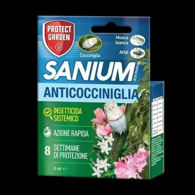 Insetticida Anticocciniglia Sistemico Concentrato SANIUM - Resiste alle piogge
