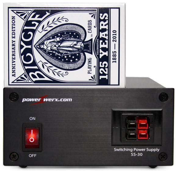 Powerwerx SS30DV 30Amp Desktop Switching Power Supply with Powerpoles