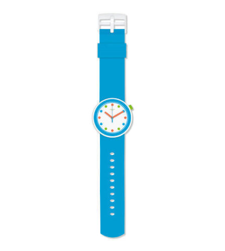 1987 Black Case Swatch Pop Watch 80s on Black Strap White 1987 Black Case Swatch Pop Watch 80s on Black Strap White