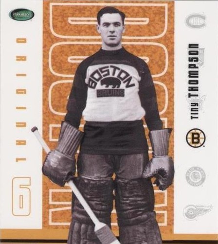 2003-04 Parkhurst Original Six Boston Bruins - Tiny Thompson #46
