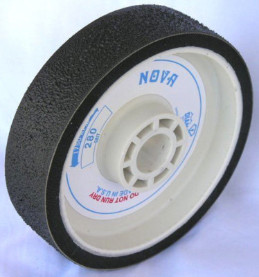 rle 4'' NOVA DIAMOND PACIFIC SANDING WHEEL, for PIXIE, ANY LISTED GRIT