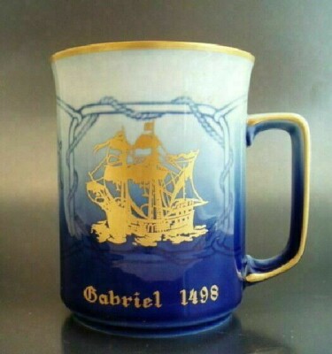 Bing & Grondahl Explorer Series Mug - Vasco de Gama GABRIEL 1979 MIB