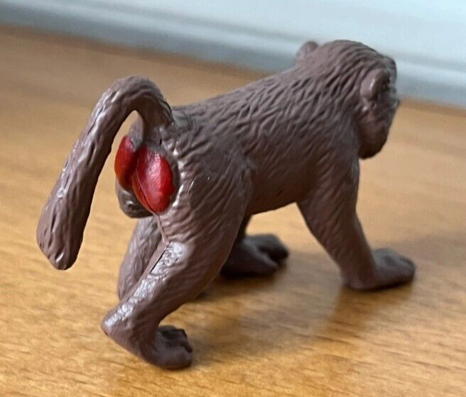 Rare Figurine Singe Hamadryas Japon 5,2cm Neuf