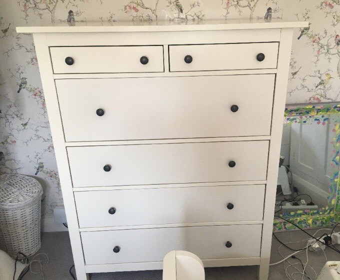 Ikea Hemnes White Chest Of 6 Drawers Great Condition