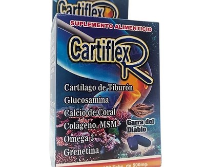 Oferta !!! 2x1 CartiflexR con Calcio de Coral 100 Tabletas,Envío Gratis !