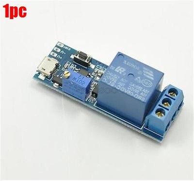 5V -30V Micro Usb Power Delay Relay Timer Control Module Trigger Delay Switch uv